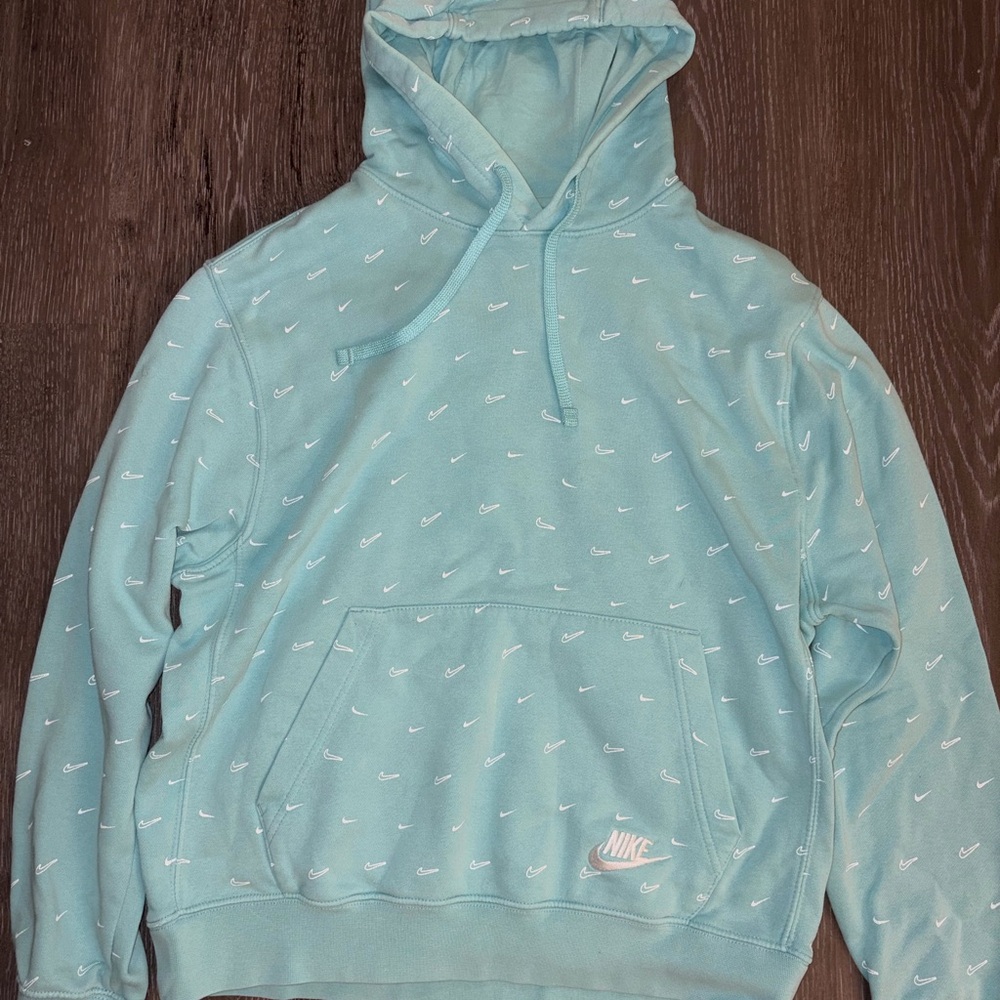 Nike Women’s  Teal Hoodie Sweatshirt